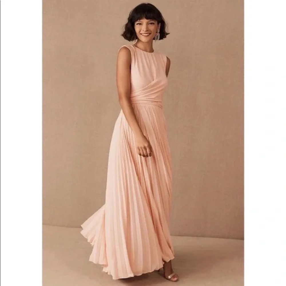 Fame and Partners The Seville Dress in blush, size 4